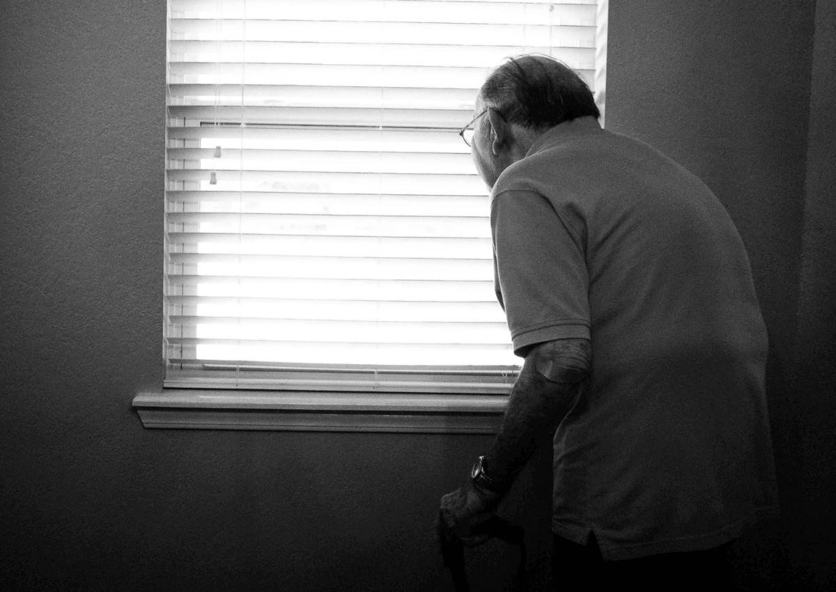 Senior at an Assisted Living Facility
